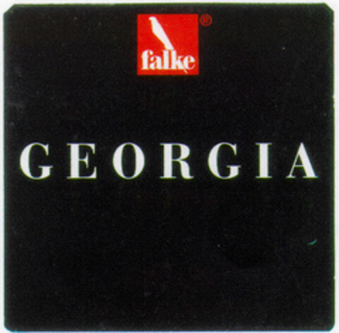 falke GEORGIA Logo (DPMA, 03.07.1996)