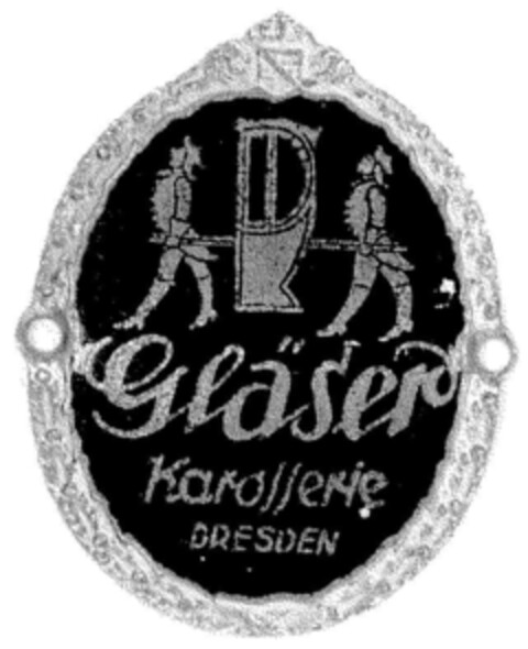 Gläser Karosserie DRESDEN Logo (DPMA, 28.10.1997)