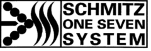 SCHMITZ ONE SEVEN SYSTEM Logo (DPMA, 11/10/1997)