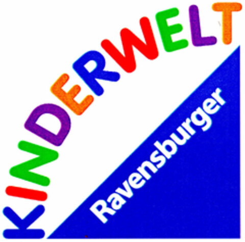 KINDERWELT Ravensburger Logo (DPMA, 19.05.1998)