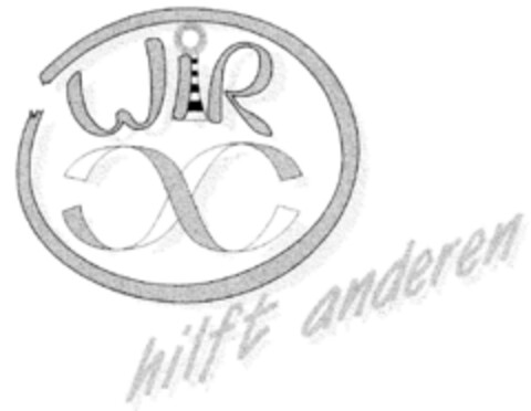 WiR X hilft anderen Logo (DPMA, 07/17/1998)