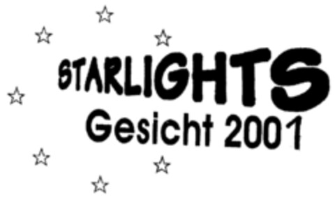 STARLIGHTS Gesicht 2001 Logo (DPMA, 02/26/1999)