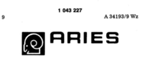 ARIES Logo (DPMA, 22.01.1981)