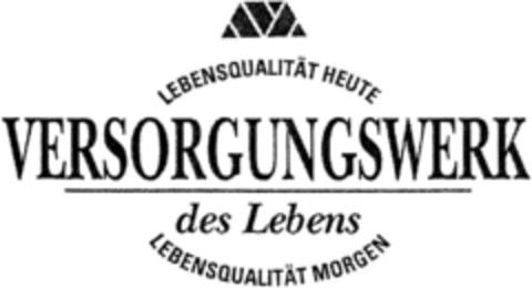 VERSORGUNGSWERK des Lebens Logo (DPMA, 19.04.1993)