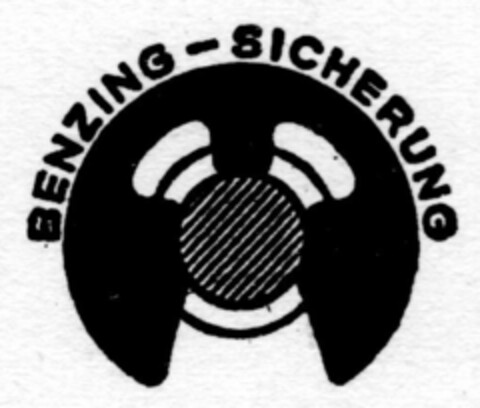 BENZING-SICHERUNG Logo (DPMA, 25.09.1950)