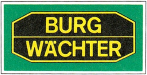 BURG WÄCHTER Logo (DPMA, 29.03.1988)