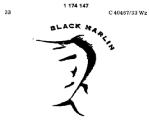 BLACK MARLIN Logo (DPMA, 15.05.1990)