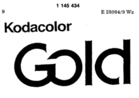 Kodacolor Gold Logo (DPMA, 25.10.1988)