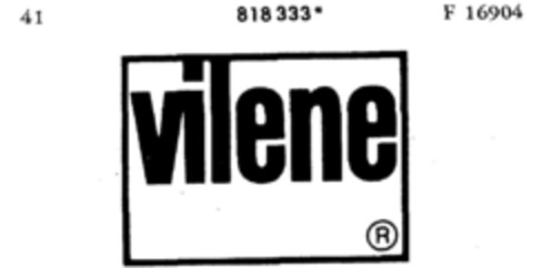 vilene Logo (DPMA, 11.03.1966)