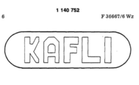KAFLI Logo (DPMA, 24.08.1988)