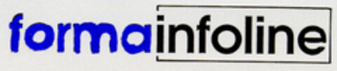 FORMA INFOLINE Logo (DPMA, 09/26/1990)