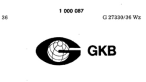 G GKB Logo (DPMA, 04/02/1979)