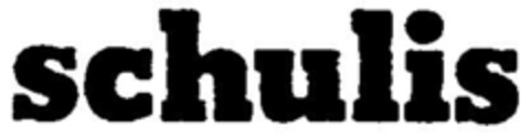 schulis Logo (DPMA, 18.06.1982)