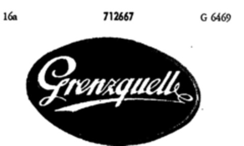 Grenzquell Logo (DPMA, 08/29/1956)