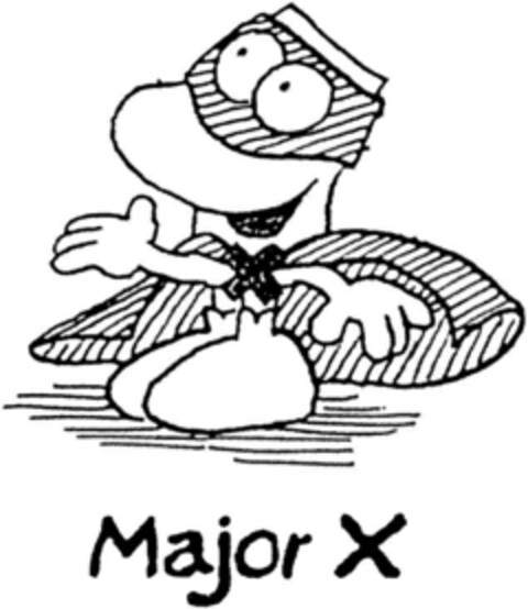 Major X Logo (DPMA, 10/16/1993)