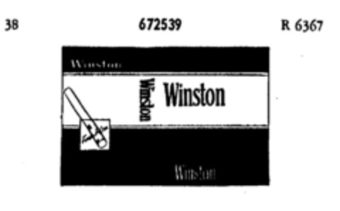 Winston Logo (DPMA, 12.05.1954)