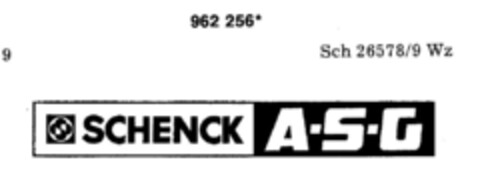 SCHENCK A-S-G Logo (DPMA, 06.06.1977)