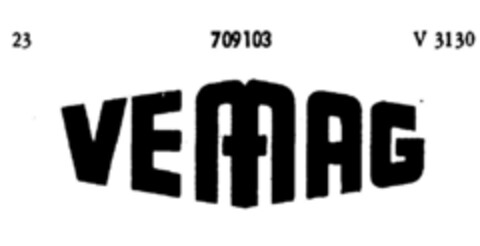 VEMAG Logo (DPMA, 13.06.1955)