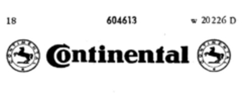 Continental Logo (DPMA, 19.07.1949)