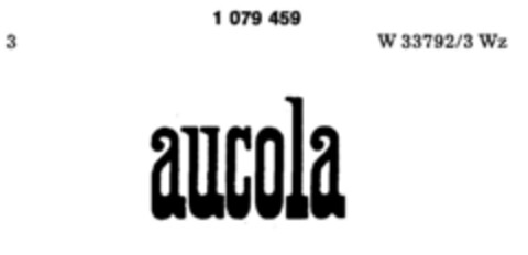 aucola Logo (DPMA, 07.01.1984)