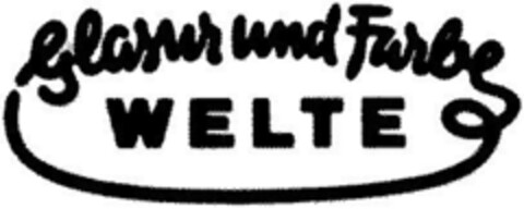WELTE Logo (DPMA, 01.09.1989)
