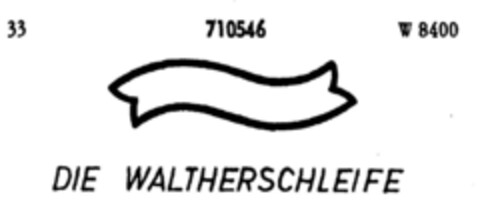 DIE WALTHERSCHLEIFE Logo (DPMA, 17.01.1957)