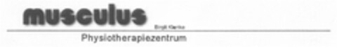 musculus Birgit Klenke Physiotherapiezentrum Logo (DPMA, 12.12.2008)