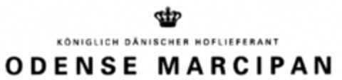 KÖNIGLICH DÄNISCHER HOFLIEFERANT ODENSE MARCIPAN Logo (DPMA, 26.08.2010)