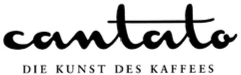 cantato DIE KUNST DES KAFFEES Logo (DPMA, 02.05.2012)