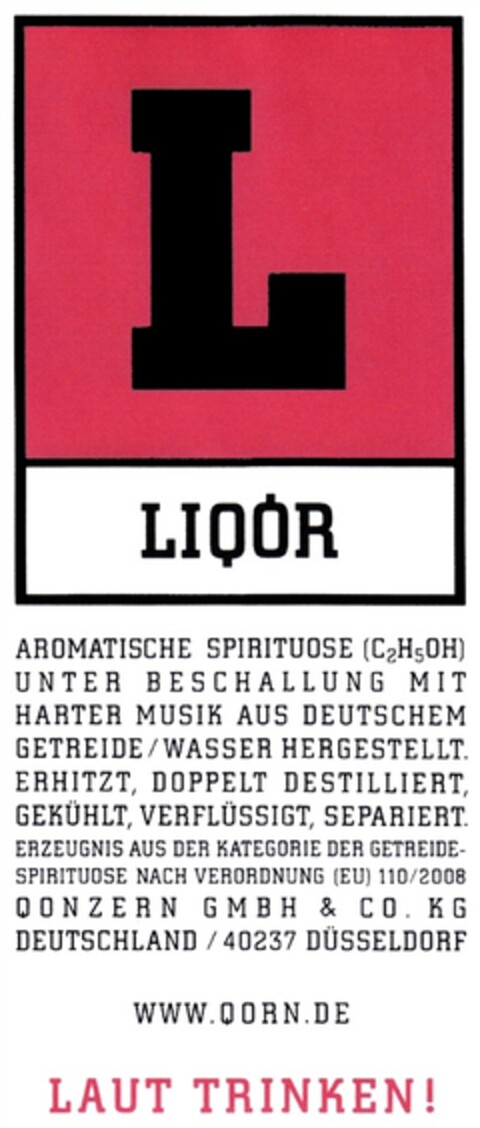 L LIQÖR Logo (DPMA, 01.06.2012)