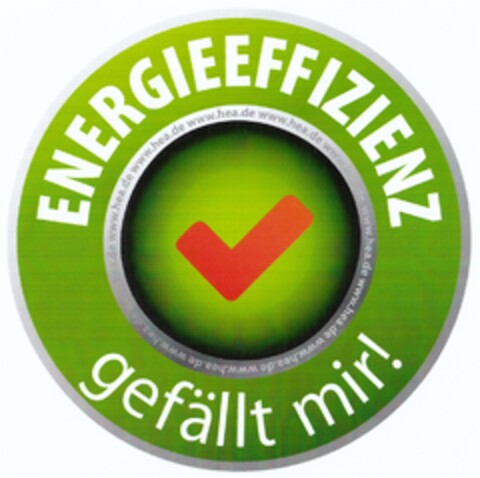 ENERGIEEFFIZIENZ gefällt mir! www.hea.de Logo (DPMA, 06.09.2012)