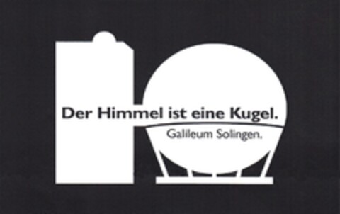 Der Himmel ist eine Kugel. Galileum Solingen. Logo (DPMA, 28.02.2014)