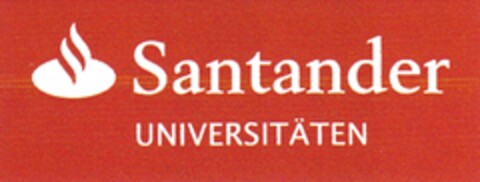 Santander UNIVERSITÄTEN Logo (DPMA, 19.01.2015)