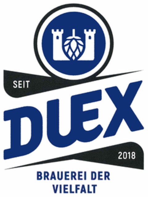 DUEX BRAUEREI DER VIELFALT SEIT 2018 Logo (DPMA, 25.06.2018)