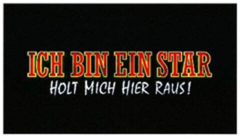 ICH BIN EIN STAR HOLT MICH HIER RAUS! Logo (DPMA, 13.08.2019)