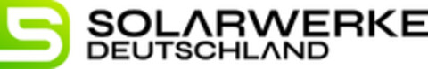 S SOLARWERKE DEUTSCHLAND Logo (DPMA, 01/10/2024)