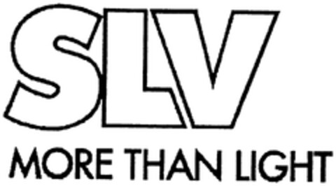 SLV MORE THAN LIGHT Logo (DPMA, 23.07.2002)