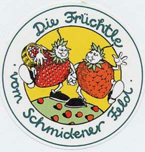 Die Früchtle vom Schmidener Feld Logo (DPMA, 09/03/2002)