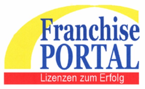 Franchise PORTAL Lizenzen zum Erfolg Logo (DPMA, 08.03.2004)