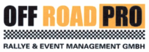 OFF ROAD PRO RALLYE & EVENT MANAGEMENT GMBH Logo (DPMA, 21.07.2004)