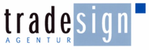 tradesign AGENTUR Logo (DPMA, 09/16/2004)