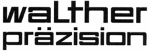 walther präzision Logo (DPMA, 24.01.2005)