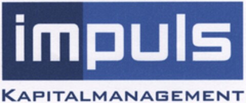 impulse KAPITALMANAGEMENT Logo (DPMA, 01.06.2005)