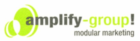 amplify-group! modular marketing Logo (DPMA, 12.08.2005)