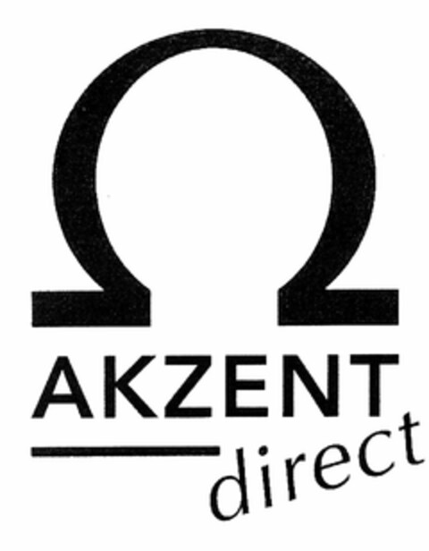 AKZENT direct Logo (DPMA, 20.07.2006)