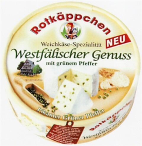 Rotkäppchen Westfälischer Genuss Logo (DPMA, 12.07.2007)