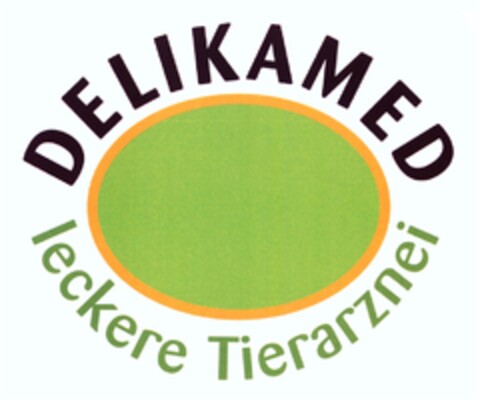 DELIKAMED leckere Tierarznei Logo (DPMA, 07.12.2007)