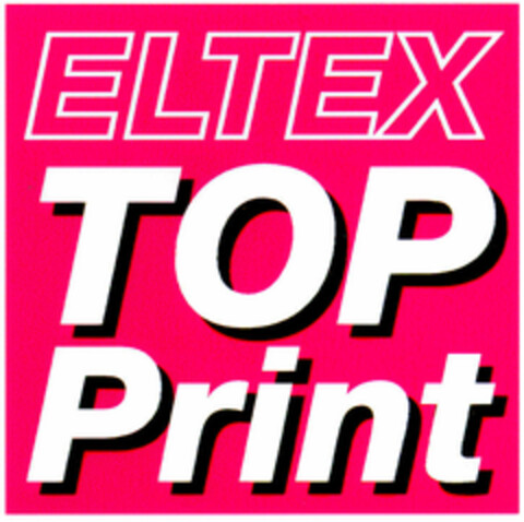 ELTEX TOP Print Logo (DPMA, 27.03.1996)