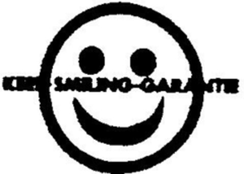 KEEP-SMILING-GARANTIE Logo (DPMA, 15.05.1996)