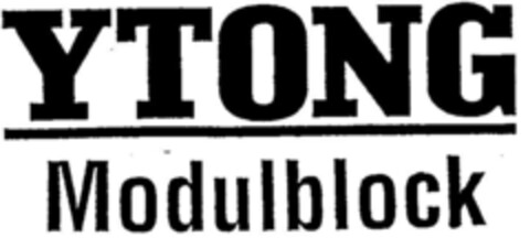 YTONG Modulblock Logo (DPMA, 15.05.1996)